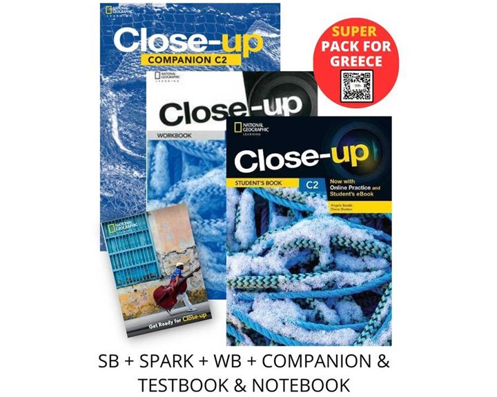 CLOSE-UP C2 SUPER PACK FOR GREECE (SB + SPARK + WB + COMPANION   TESTBOOK   NOTEBOOK) 2ND ED