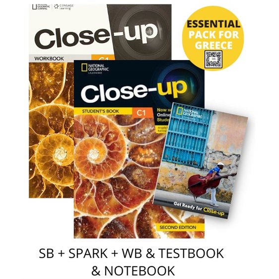 CLOSE-UP C1 ESSENTIAL PACK FOR GREECE (SB + SPARK + WB   TESTBOOK   NOTEBOOK) 2ND ED