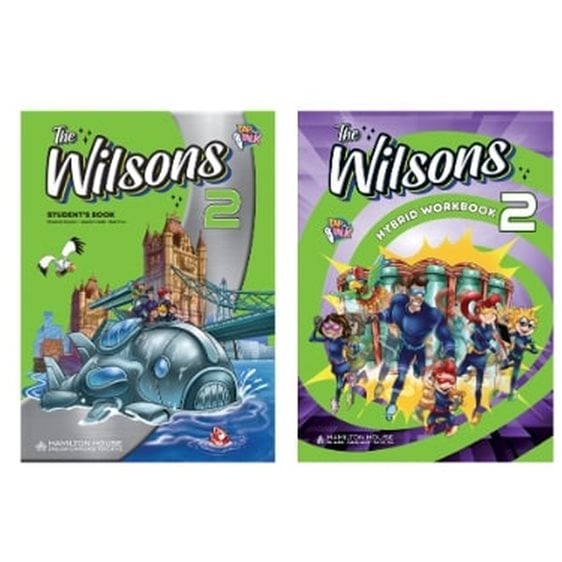 THE WILSONS 2 STUDENTS BOOK AND HYBRID WORKBOOK PACK
