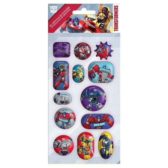 Αυτοκόλλητα 3D 10x22εκ Transformers
