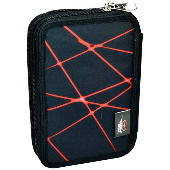 Κασετίνα Διπλή Γεμάτη BMU No Fear Laser Lion 348-35100