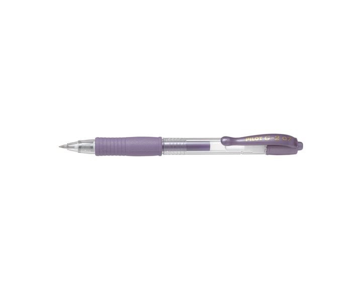 Pilot Στυλό G-2 0.7mm Μεταλλικό Μωβ