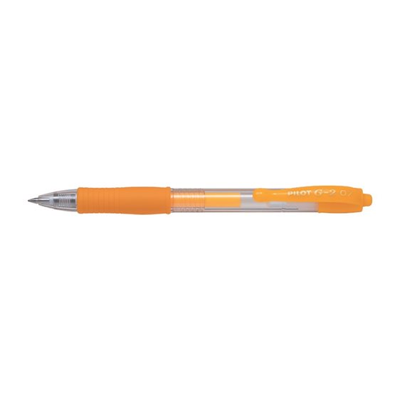 Pilot Στυλό G-2 0.7mm Neon Βερυκοκί