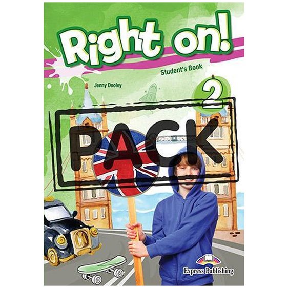 RIGHT ON ! 2 JUMBO PACK WITH ENGLISH GRAMMAR