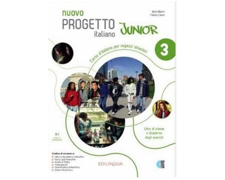 Nuovo Progetto Italiano Junior 3 Libro Di Classe & Quaderno Degli Esercizi