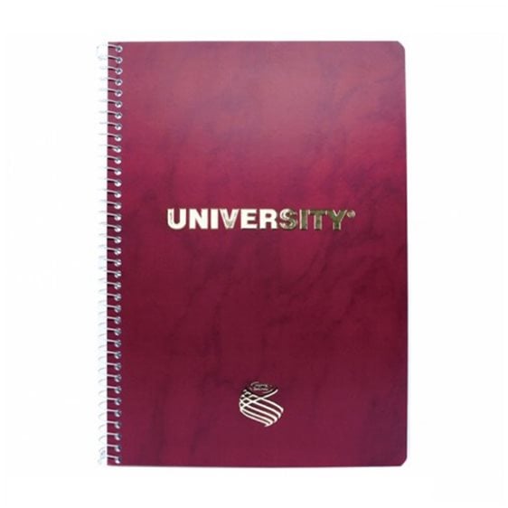 Τετράδιο Σπιράλ Α4 University Gold Foil 2Θ 100Φ Νο 9092