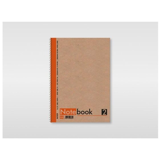 Τετράδιο Spiral 21x29 Notebook 4Θ. 70γρ.240σελ.