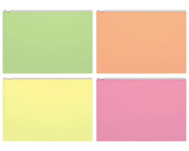 Φάκελος Erichkrause B5 Zip Fizzy Neon Διάφορα Χρώματα 44420
