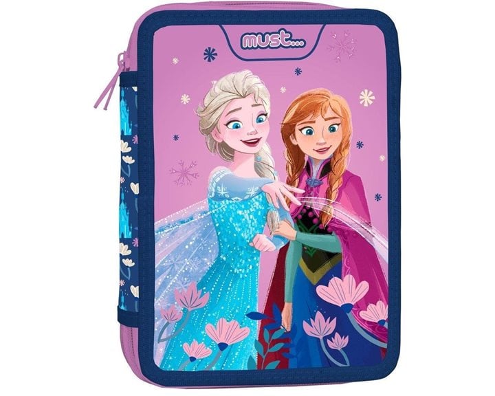 Κασετίνα Must Διπλή Γεμάτη 15x5x21cm Frozen 000564394