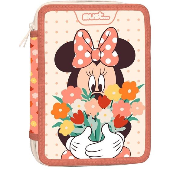 Κασετίνα Must Διπλή Γεμάτη 15x5x21cm Minnie Happiness 000564397