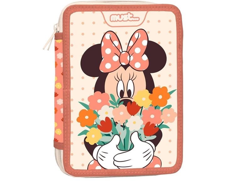 Κασετίνα Must Διπλή Γεμάτη 15x5x21cm Minnie Happiness 000564397