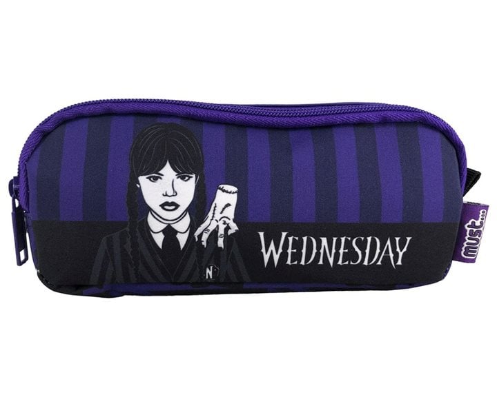 Κασετίνα Βαρελάκι Must 2 Φερμουάρ 21x6x9cm Wednesday Hand 000503669