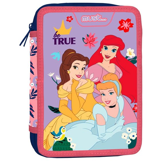 Κασετίνα Must Διπλή Γεμάτη 15χ5χ21cm Princess Be True 000564395