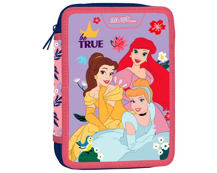 Κασετίνα Must Διπλή Γεμάτη 15χ5χ21cm Princess Be True 000564395