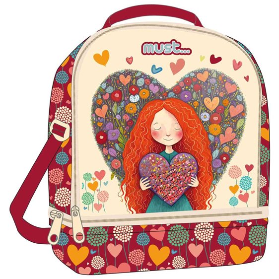 Τσαντάκι Φαγητού Ισοθερμικό Must 22x16x28 Red Heart 000585760