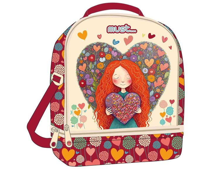 Τσαντάκι Φαγητού Ισοθερμικό Must 22x16x28 Red Heart 000585760
