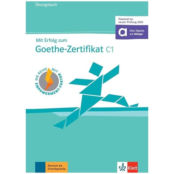 MIT ERFOLG ZUM GOETHE-ZERTIFIKAT C1 UBUNGSBUCH (ON LINE-NEUEN PRUFUNG 2024)