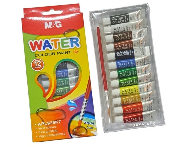 Τέμπερες M&G 12χρωμάτων 5ml APL976K7