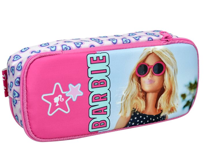 Κασετίνα Gim Oval Barbie Holographic 349-86144