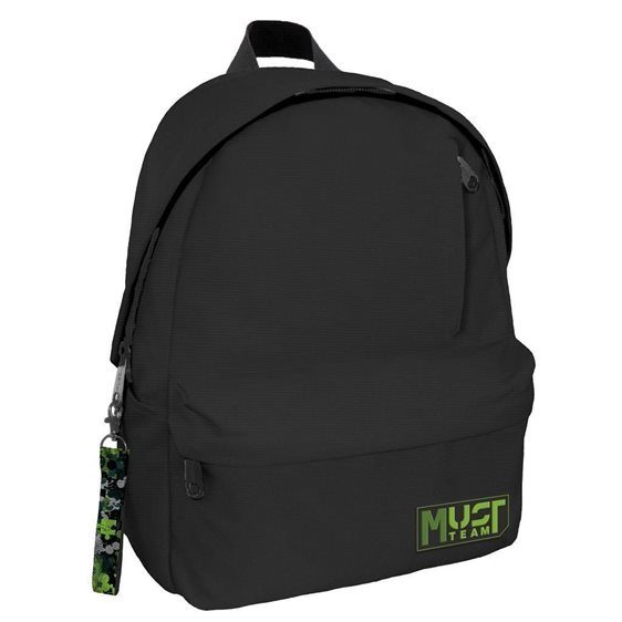 Τσάντα  Πλάτης Must Eclipse 32x17x42cm 1 Κεντρική Θήκη Army 000585806