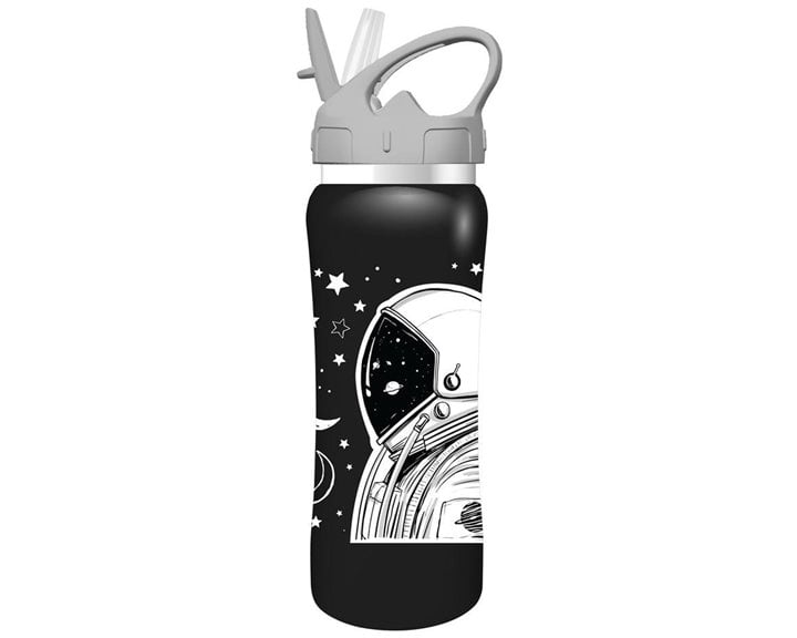 Παγούρι Ανοξέιδωτο Must Με Καλαμάκι 500ml  585698