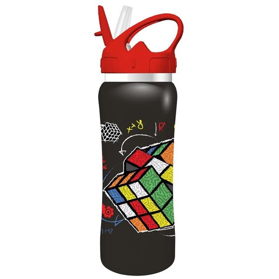 Παγούρι Ανοξέιδωτο Must Με Καλαμάκι 500ml  585698