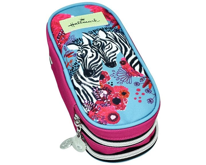 Κασετίνα Βαρελάκι Οβάλ Zebra 333-34141
