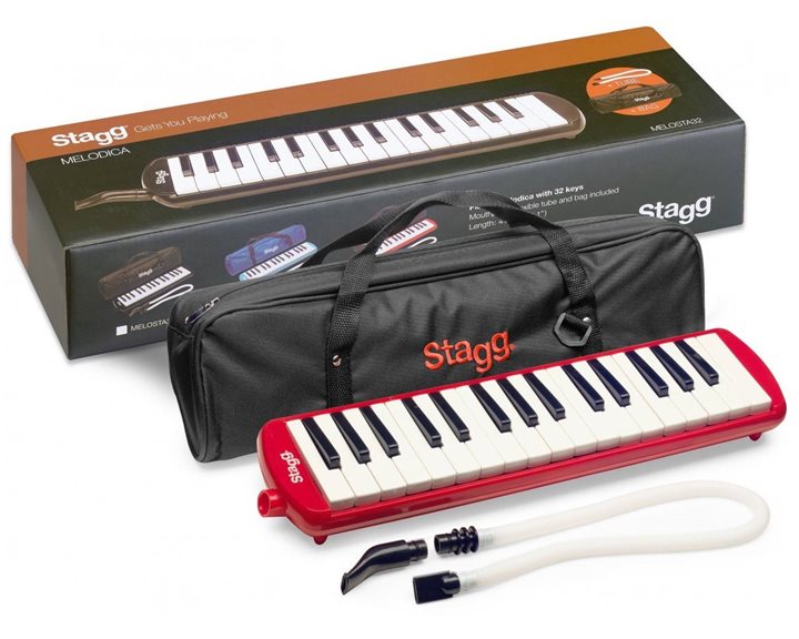 Πιανίκα - Μελοντικά Stagg Melosta 32 Κόκκινο