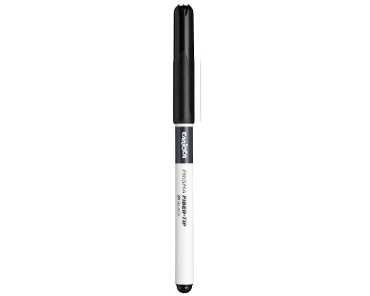 Στυλό Μαρκαδόρος Carioca Plus Prisma Felt Tip Μαύρο 45217/01