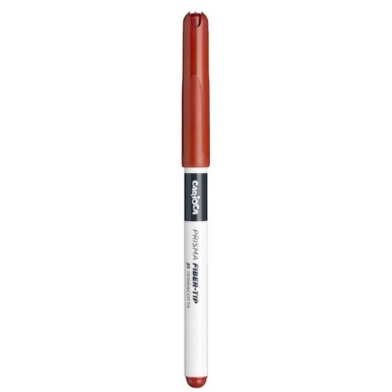 Στυλό Μαρκαδόρος Carioca Plus Prisma Felt Tip Αν. Καφέ 45217/16