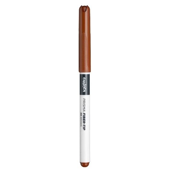 Στυλό Μαρκαδόρος Carioca Plus Prisma Felt Tip Καφέ 45217/06