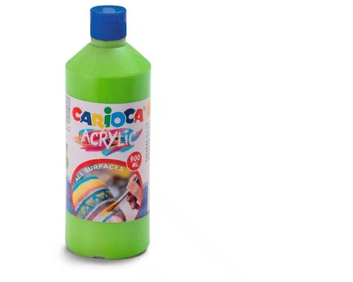 Carioca Ακρυλική Τέμπερα 500ml Light Green 40432/13