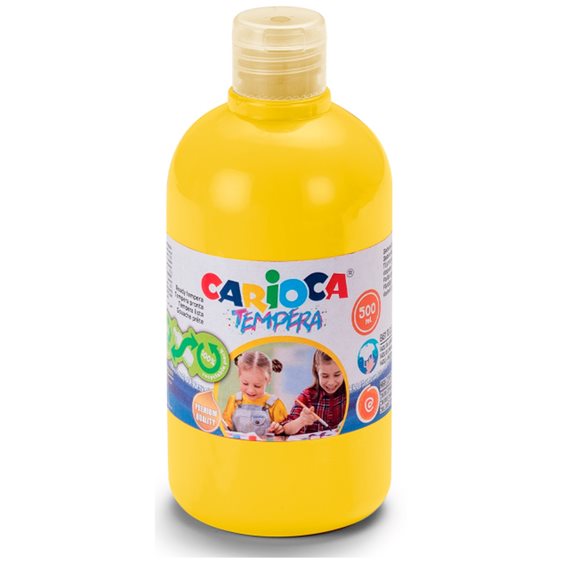 Carioca Τέμπερα 500ml Primary Yellow 40427/03
