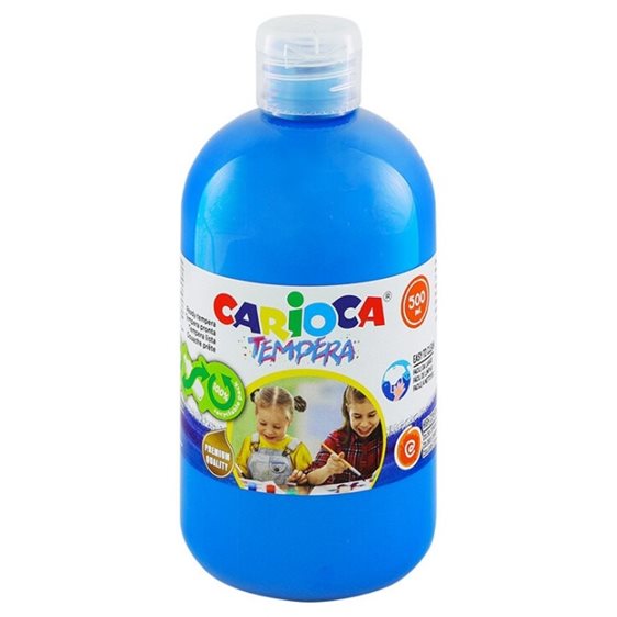 Carioca Τέμπερα 500ml Cyan 40427/05