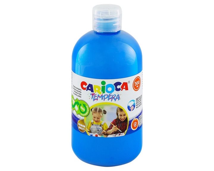 Carioca Τέμπερα 500ml Cyan 40427/05
