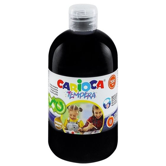 Carioca Τέμπερα 500ml Black 40427/02