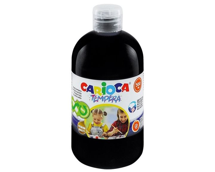 Carioca Τέμπερα 500ml Black 40427/02