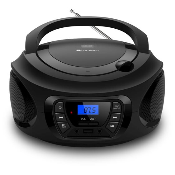 LAMTECH BLUETOOTH STEREO MULTI-FUNCTION BOOMBOX BLACK