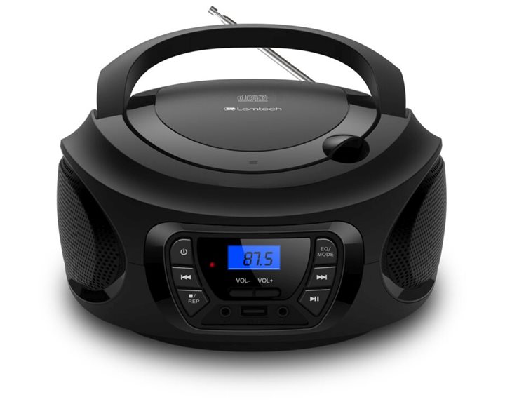 LAMTECH BLUETOOTH STEREO MULTI-FUNCTION BOOMBOX BLACK