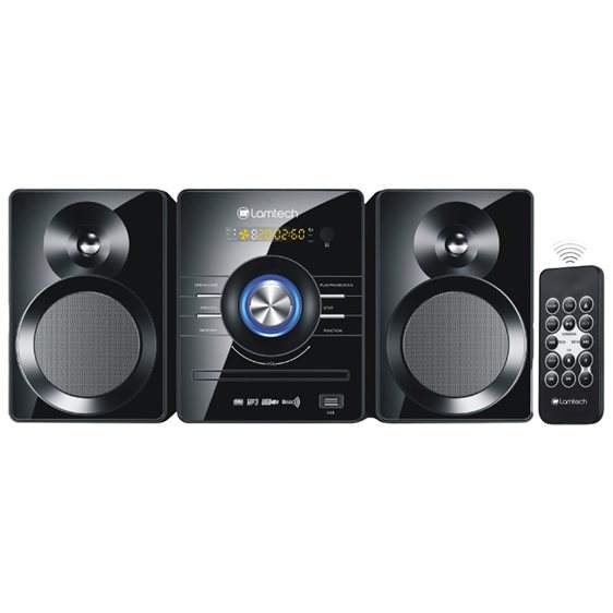 LAMTECH MINI HI-FI SYSTEM 50W BLACK