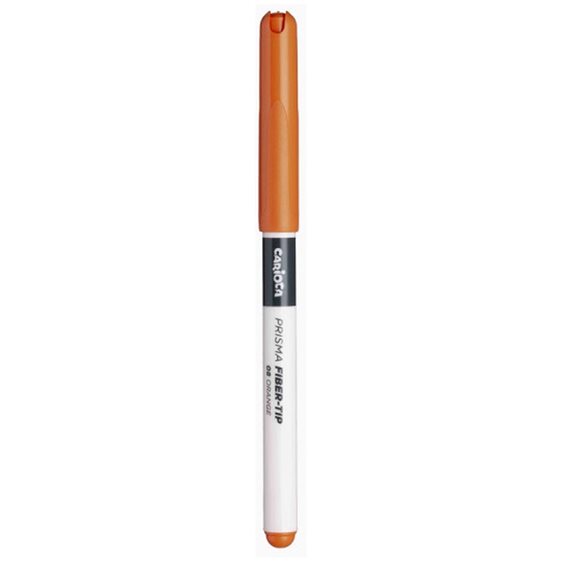 Στυλό Μαρκαδόρος Carioca Plus Prisma Felt Tip Πορτοκαλί 45217/08