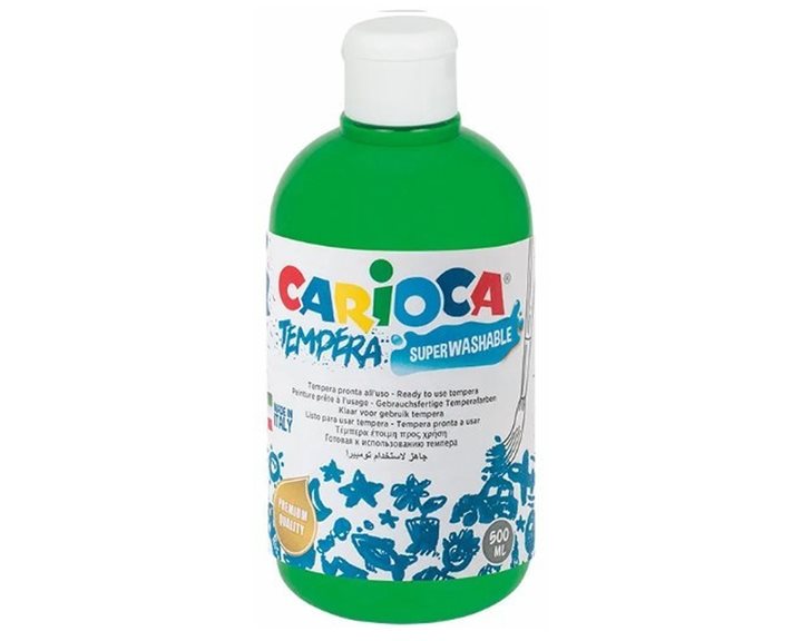 Carioca Τέμπερα 500ml Bright Green 40427/14