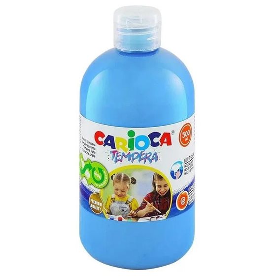 Carioca Τέμπερα 500ml Light Blue 40427/16