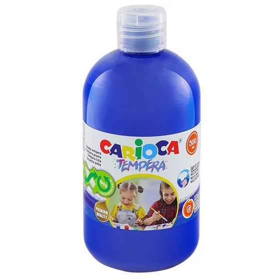 Carioca Τέμπερα 500ml Dark Blue 40427/17