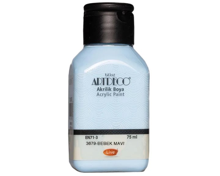 Artdeco 75 ml Ακρυλικό Μεταλλικό Χρώμα Baby Blue 3679