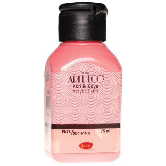 Artdeco 75 ml Ακρυλικό Μεταλλικό Χρώμα Pink 3604