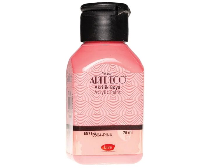 Artdeco 75 ml Ακρυλικό Μεταλλικό Χρώμα Pink 3604