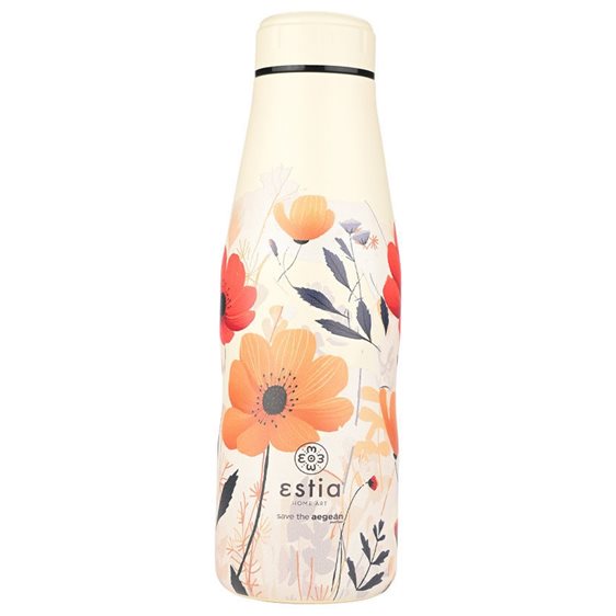 Estia Θερμός Travel Flask Save The Aegean 500Ml Summer Reverie