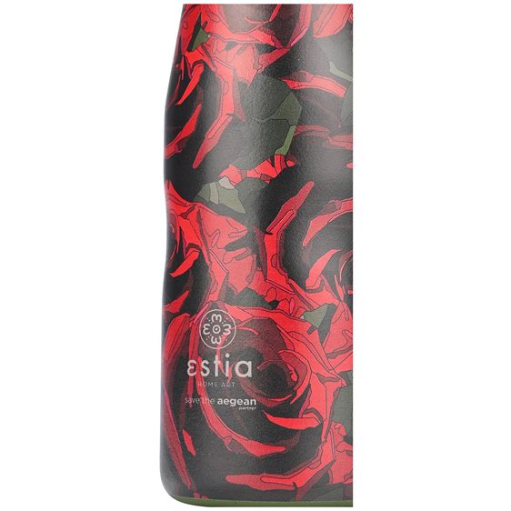 Estia Θερμός Travel Flask Save The Aegean 500Ml Twilight Rose