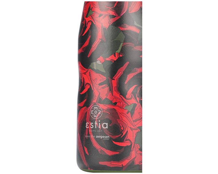 Estia Θερμός Travel Flask Save The Aegean 500Ml Twilight Rose